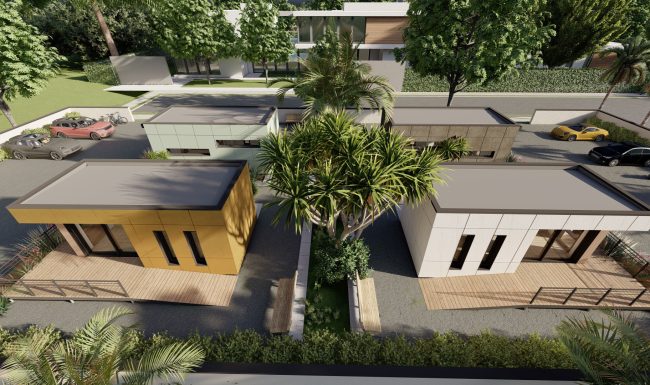 Homybox - box en bois - bureau - exemple 1