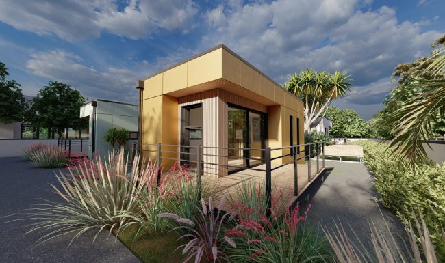 Homybox - box en bois - bureau - exemple 2