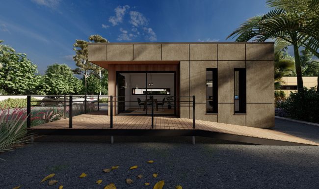 Homybox - box en bois - bureau - exemple 7