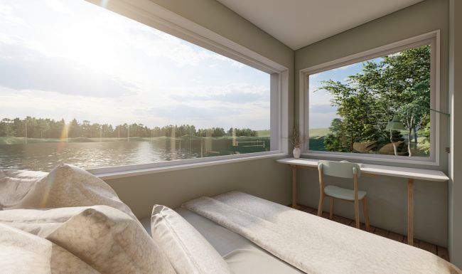 Homybox - box en bois - studio - chambre d'amis - exemple 8